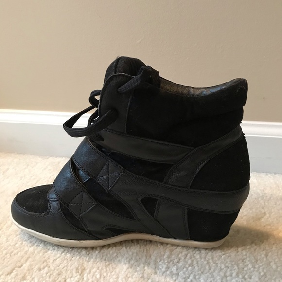 Aeropostale Shoes Aeropostale Black Sneaker Wedges